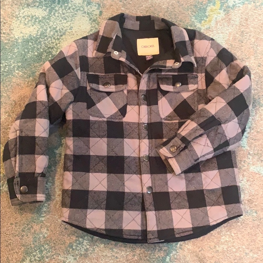 Awesome quilted flannel jacket